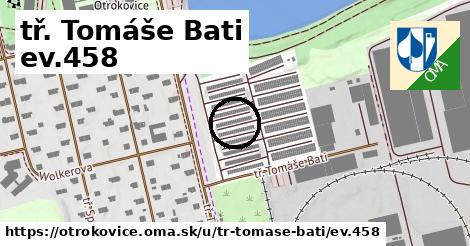 tř. Tomáše Bati ev.458, Otrokovice