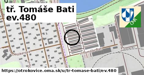 tř. Tomáše Bati ev.480, Otrokovice
