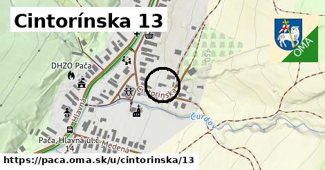 Cintorínska 13, Pača