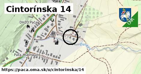 Cintorínska 14, Pača