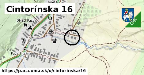 Cintorínska 16, Pača