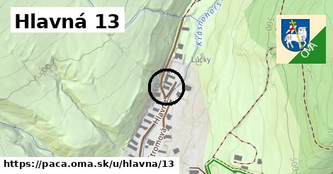 Hlavná 13, Pača