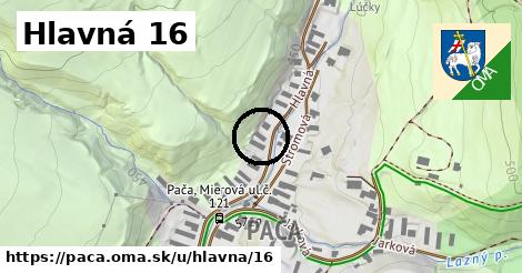 Hlavná 16, Pača