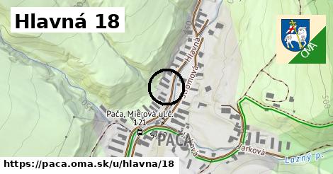 Hlavná 18, Pača