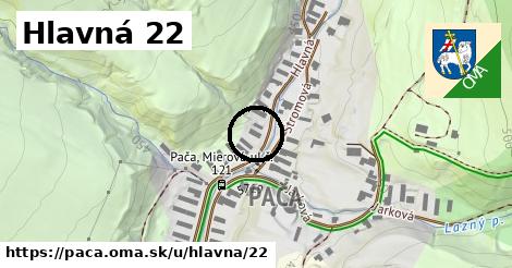 Hlavná 22, Pača