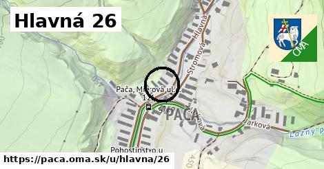 Hlavná 26, Pača