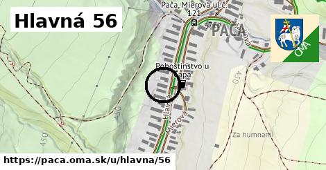 Hlavná 56, Pača