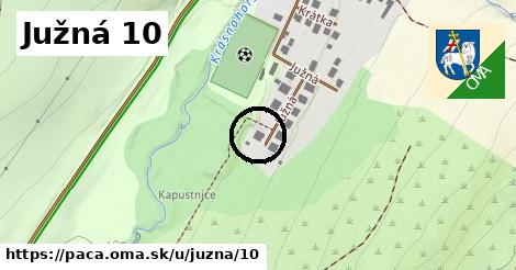 Južná 10, Pača