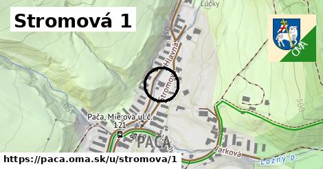 Stromová 1, Pača