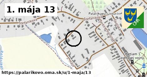 1. mája 13, Palárikovo