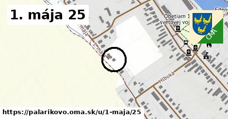 1. mája 25, Palárikovo