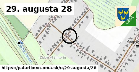 29. augusta 28, Palárikovo