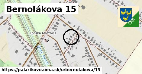 Bernolákova 15, Palárikovo