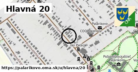 Hlavná 20, Palárikovo