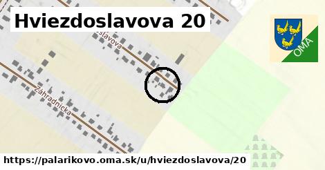 Hviezdoslavova 20, Palárikovo