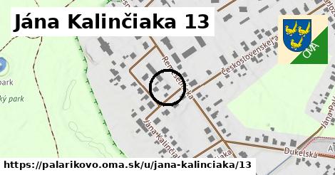 Jána Kalinčiaka 13, Palárikovo