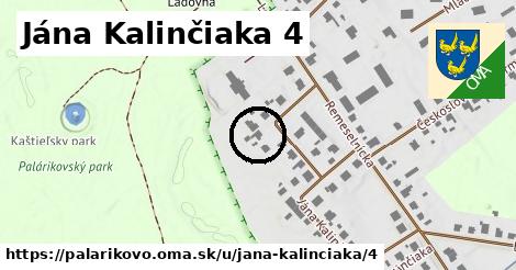 Jána Kalinčiaka 4, Palárikovo