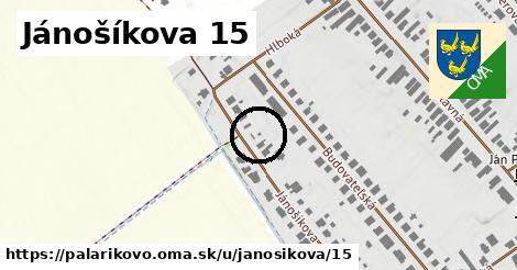 Jánošíkova 15, Palárikovo