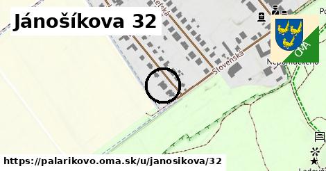 Jánošíkova 32, Palárikovo