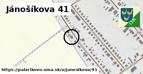 Jánošíkova 41, Palárikovo