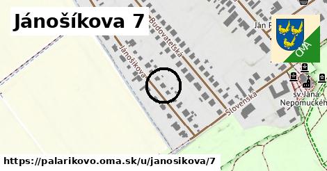 Jánošíkova 7, Palárikovo