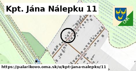 Kpt. Jána Nálepku 11, Palárikovo