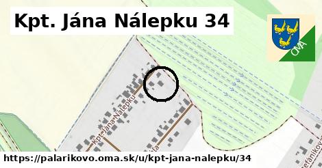 Kpt. Jána Nálepku 34, Palárikovo