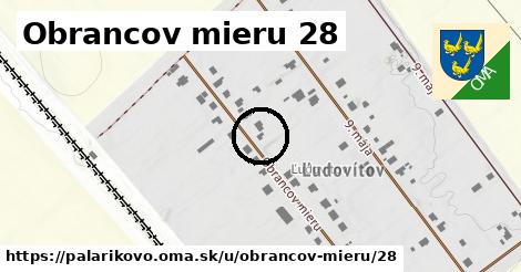 Obrancov mieru 28, Palárikovo