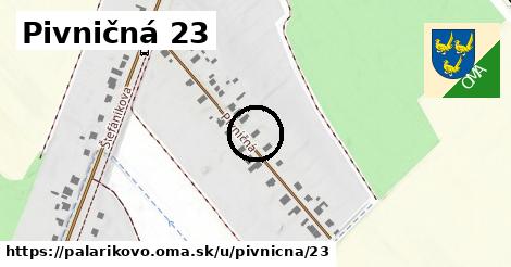 Pivničná 23, Palárikovo