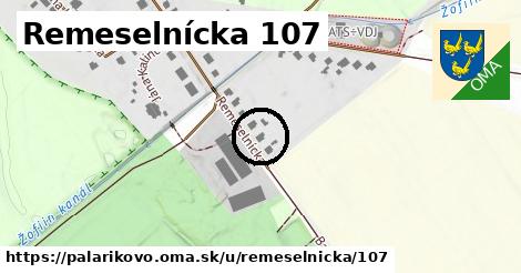 Remeselnícka 107, Palárikovo