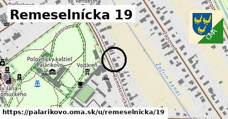 Remeselnícka 19, Palárikovo