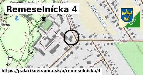 Remeselnícka 4, Palárikovo