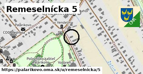 Remeselnícka 5, Palárikovo