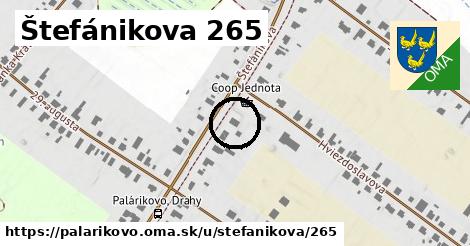 Štefánikova 265, Palárikovo
