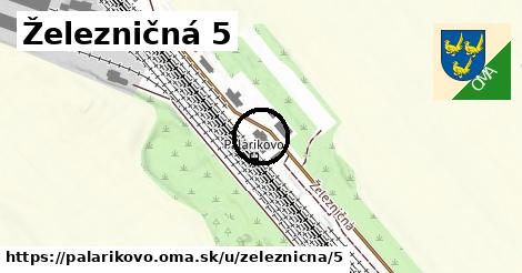 Železničná 5, Palárikovo