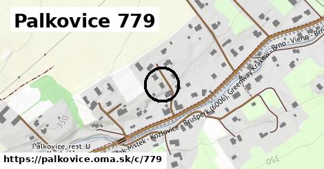 Palkovice <span class="supisne">779</span>