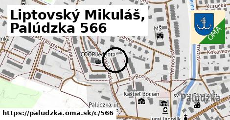 Liptovský Mikuláš, Palúdzka <span class="supisne">566</span>