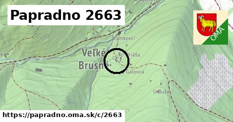 Papradno <span class="supisne">2663</span>