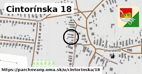 Cintorínska 18, Parchovany