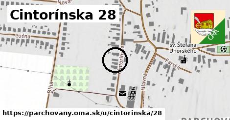 Cintorínska 28, Parchovany