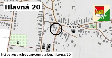 Hlavná 20, Parchovany