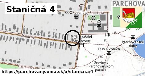 Staničná 4, Parchovany