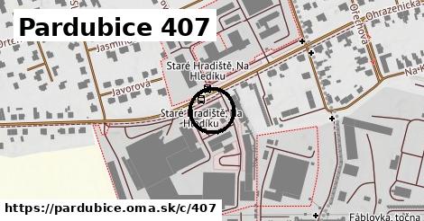Pardubice <span class="supisne">407</span>
