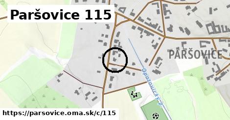 Paršovice <span class="supisne">115</span>