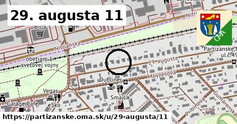 29. augusta 11, Partizánske