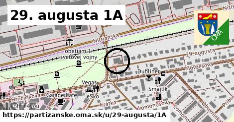 29. augusta 1A, Partizánske