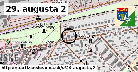 29. augusta 2, Partizánske