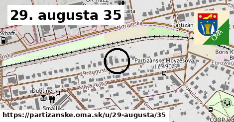 29. augusta 35, Partizánske