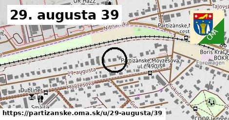 29. augusta 39, Partizánske