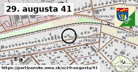 29. augusta 41, Partizánske